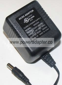 IA0020U AC ADAPTER DC9V 500mA NEW 1.9 x 5.4 x 11.3mm IA0020U AC ADAPTER DC9V 500mA NEW 1.9 x 5.4 x 11.3mm