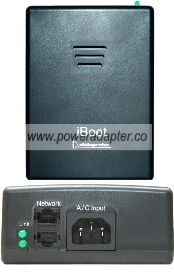 IBOOT DATAPROBE NEW 2 NETWORK PORTS 1 A/C INPUT 1 OUTLET POWER IBOOT DATAPROBE NEW 2 NETWORK PORTS 1 A/C INPUT 1 OUTLET POWER