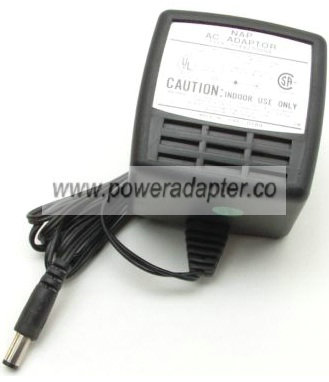 NAP DV-1280 AC ADAPTER 12V DC 800mA 16W POWER SUPPLY NAP DV-1280 AC ADAPTER 12V DC 800mA 16W POWER SUPPLY