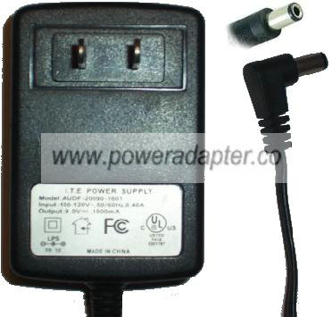 I.T.E AUDF-20090-1601 AC ADAPTER 9VDC 1500mA POWER SUPPLY Altec I.T.E AUDF-20090-1601 AC ADAPTER 9VDC 1500mA POWER SUPPLY Altec