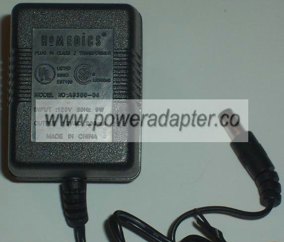HOMEDICS A9300-04 AC ADAPTER 12V 200MA POWER SUPPLY HOMEDICS A9300-04 AC ADAPTER 12V 200MA POWER SUPPLY
