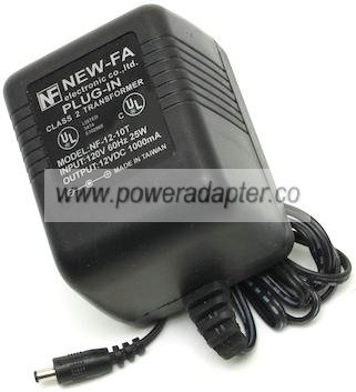 NF NEW-FA NF-12-10T AC Adapter 12VDC 1A Linear Power Supply NF NEW-FA NF-12-10T AC Adapter 12VDC 1A Linear Power Supply