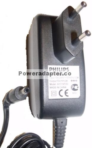 PHILIPS AY3197/00 AC ADAPTER 5VDC 2A Used 1.8 x 4 x 9.8 Straight PHILIPS AY3197/00 AC ADAPTER 5VDC 2A Used 1.8 x 4 x 9.8 Straight
