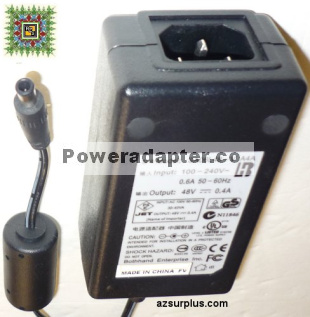 Bothhand SA06L48-V A4A AC ADAPTER 48VDC 0.4A Power Supply POE Bothhand SA06L48-V A4A AC ADAPTER 48VDC 0.4A Power Supply POE