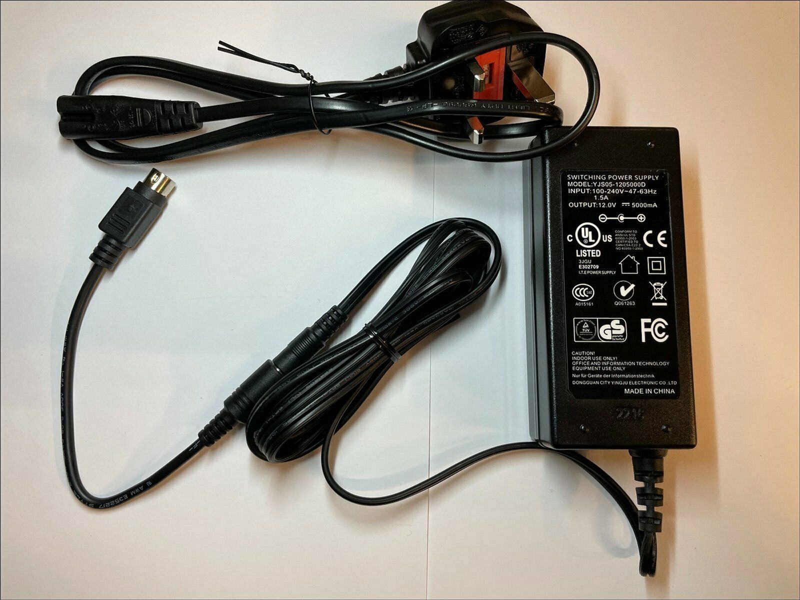 Replacement 12V 3.90A 47W AC-DC Adaptor 4 PIN for BUSH LED19982DVDHD Type: Power Adapter Compatible Model: 5.5mm x 2 Replacement 12V 3.90A 47W AC-DC Adaptor 4 PIN for BUSH LED19982DVDHD Type: Power Adapter Compatible Model: 5.5mm x 2