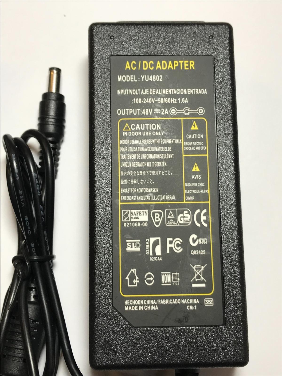 48V 2A 1.66A Netgear Power Supply P/N 332-10600-01 NU80-6480166-I2 UPDATE - WE ARE WORKING AS NORMAL AND UNDERSTAND TH 48V 2A 1.66A Netgear Power Supply P/N 332-10600-01 NU80-6480166-I2 UPDATE - WE ARE WORKING AS NORMAL AND UNDERSTAND TH