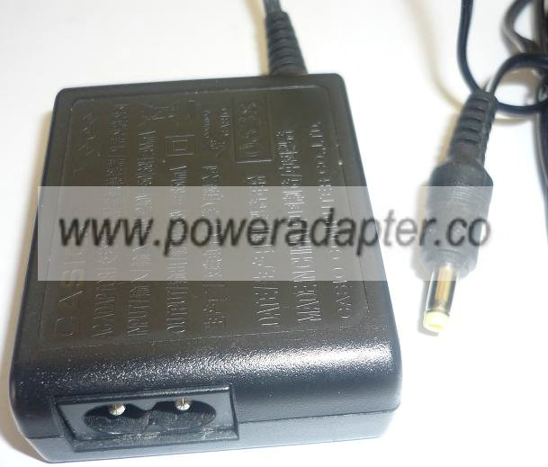 CASIO COMPUTERS AD-C52S AC ADAPTER 5.3VDC 650mA USED -(+) 1.5x4x CASIO COMPUTERS AD-C52S AC ADAPTER 5.3VDC 650mA USED -(+) 1.5x4x