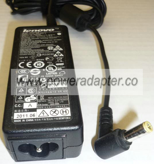 LENOVO ADP-40NH B AC ADAPTER 20V DC 2A USED -(+) 2.5x5.5mm POWER LENOVO ADP-40NH B AC ADAPTER 20V DC 2A USED -(+) 2.5x5.5mm POWER