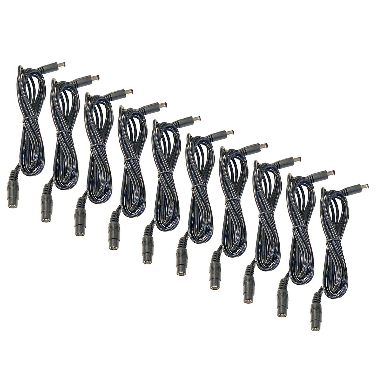 (10) Pack 6ft. DC Barrel Power 5.5mm x 2.1mm Extension Cable Male to Female Model: DC10PK-MF MPN: Does Not Apply Countr (10) Pack 6ft. DC Barrel Power 5.5mm x 2.1mm Extension Cable Male to Female Model: DC10PK-MF MPN: Does Not Apply Countr