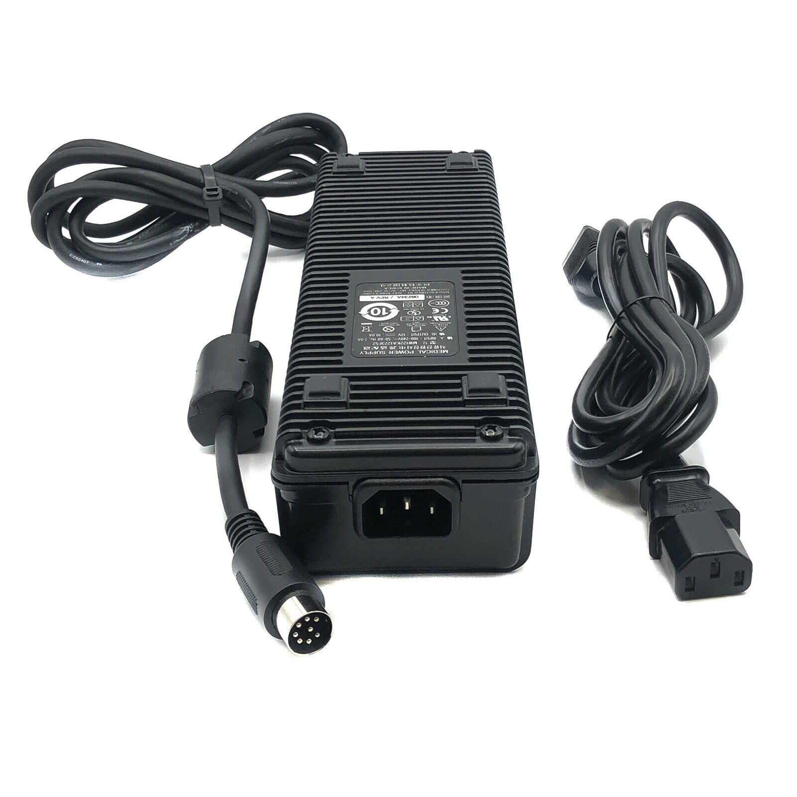 Original Ault Korea MW122KA1223F52 Medical Power Supply 12V 10A 8-Pin w/PC Compatible Model: Universal Color: Black Original Ault Korea MW122KA1223F52 Medical Power Supply 12V 10A 8-Pin w/PC Compatible Model: Universal Color: Black