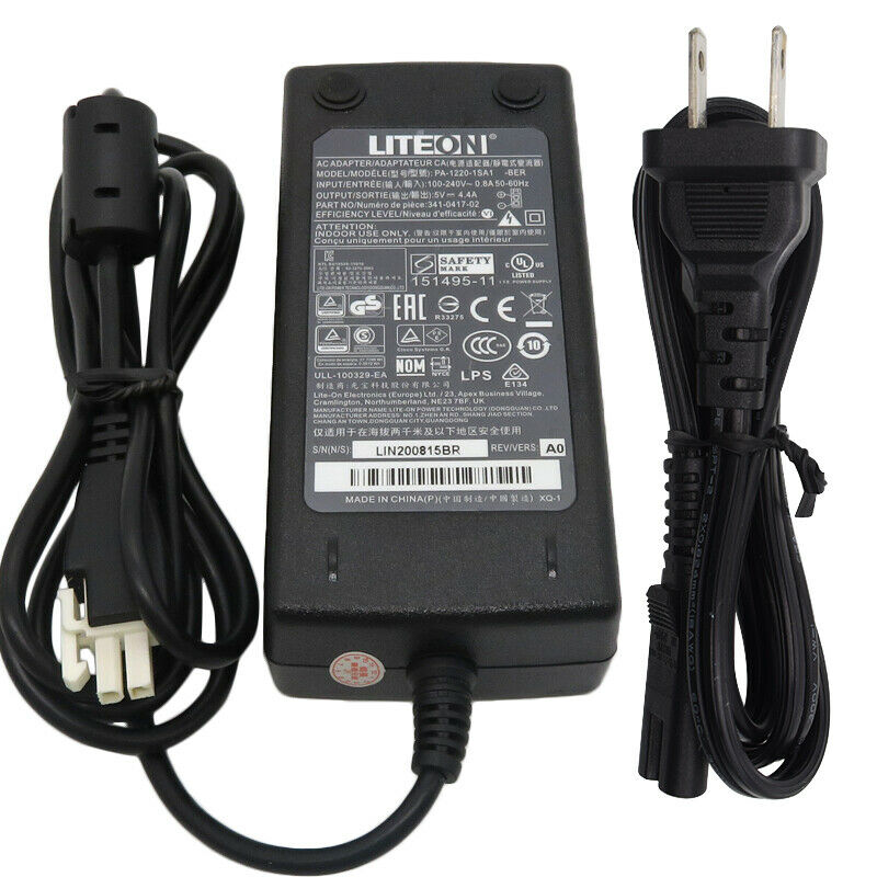 2 Pin Liteon PA-1220-1SA1 -BER AC Adapter Charger Power Supply 5V 4.4A Country/Region of Manufacture: China Manufac 2 Pin Liteon PA-1220-1SA1 -BER AC Adapter Charger Power Supply 5V 4.4A Country/Region of Manufacture: China Manufac