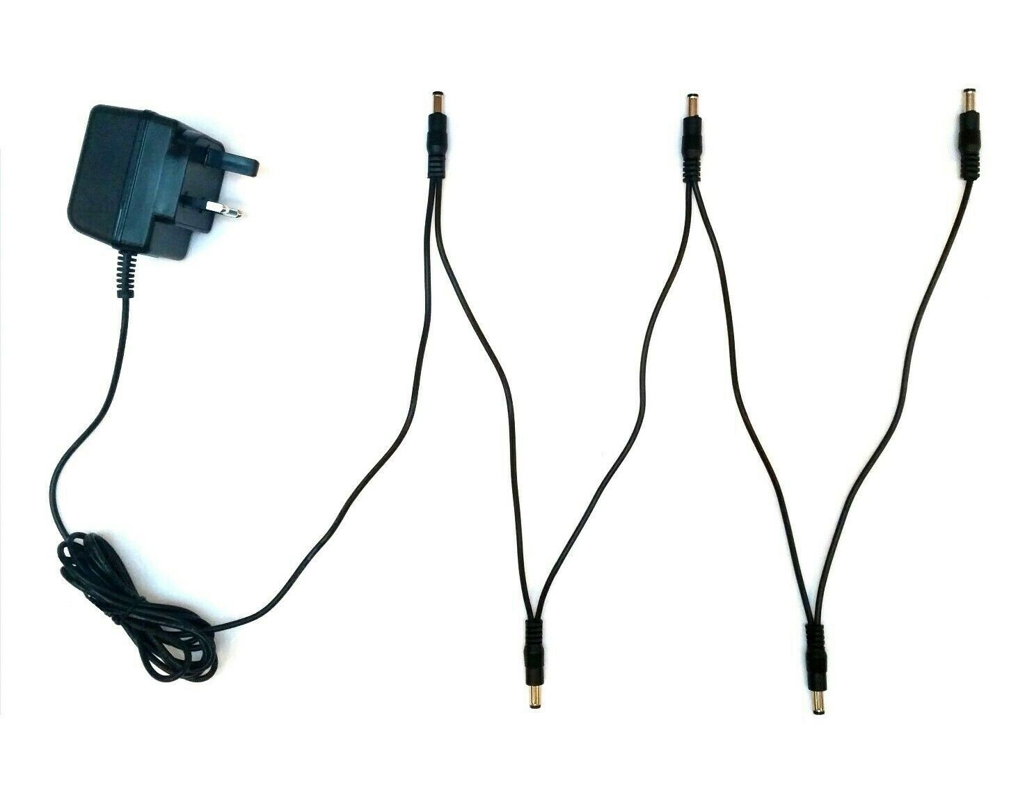 9V GUITAR EFFECTS PEDAL POWER SUPPLY & INTEGRATED 5 WAY DAISY CHAIN 3 4 5 3M Regulated Power Supply With Integrated 6-Wa 9V GUITAR EFFECTS PEDAL POWER SUPPLY & INTEGRATED 5 WAY DAISY CHAIN 3 4 5 3M Regulated Power Supply With Integrated 6-Wa