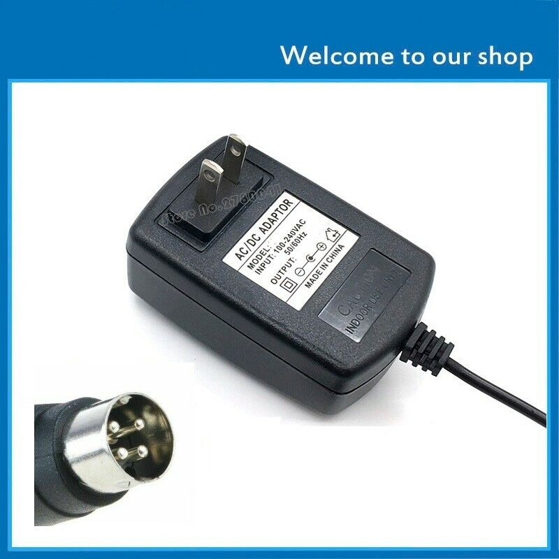 MOSO 4 Pin 12V 1.5A Power Supply / Transformer Compatible with Hikvision TVI DVR Charger Type: Mains Charger Type: AC/ MOSO 4 Pin 12V 1.5A Power Supply / Transformer Compatible with Hikvision TVI DVR Charger Type: Mains Charger Type: AC/