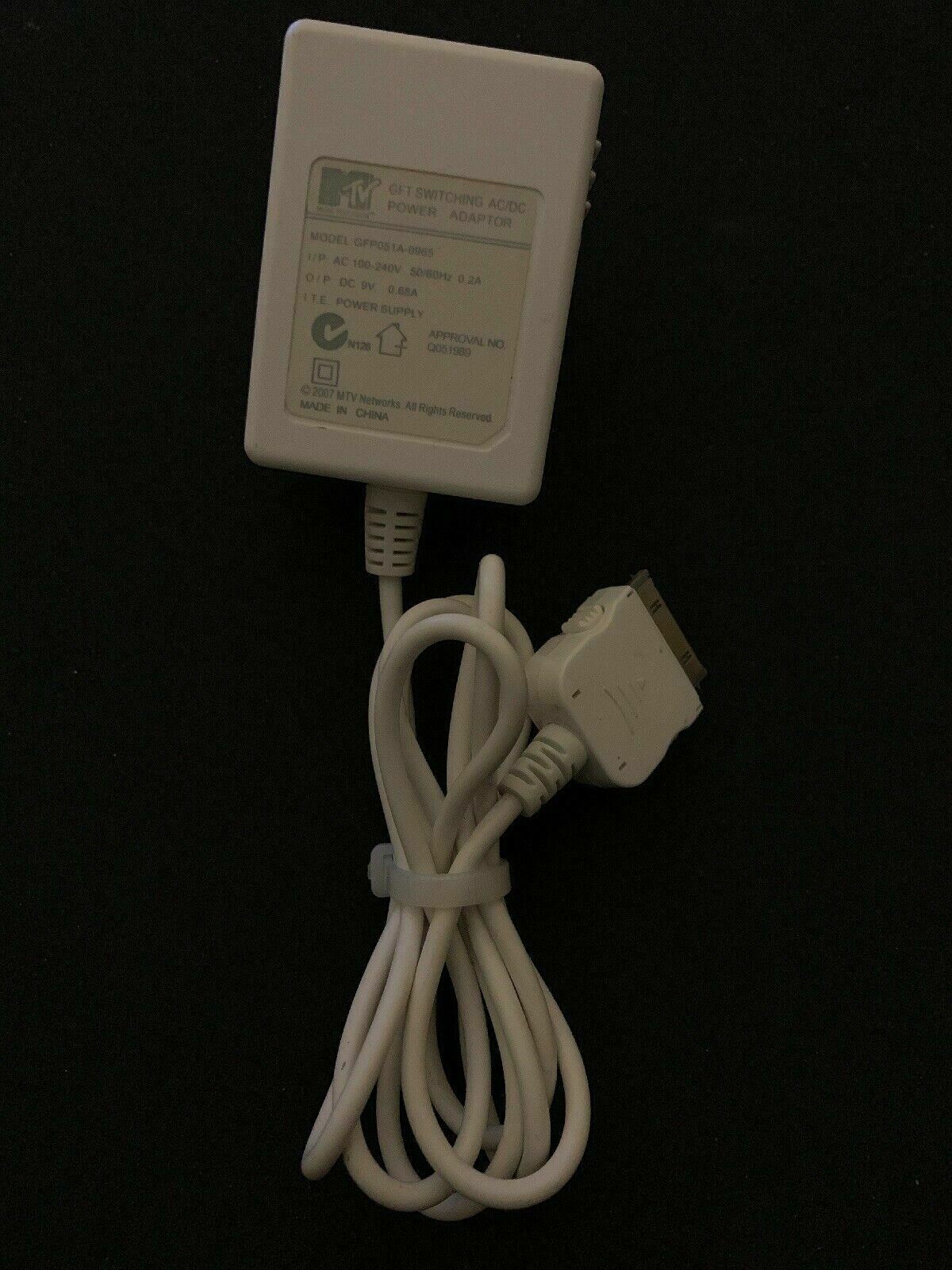Genuine MTV GFP051A-0965 GFT Power AC Adaptor 9V 0.65A Type: AC/DC Adapter Features: new MPN: GFP051A-0965 Output Genuine MTV GFP051A-0965 GFT Power AC Adaptor 9V 0.65A Type: AC/DC Adapter Features: new MPN: GFP051A-0965 Output