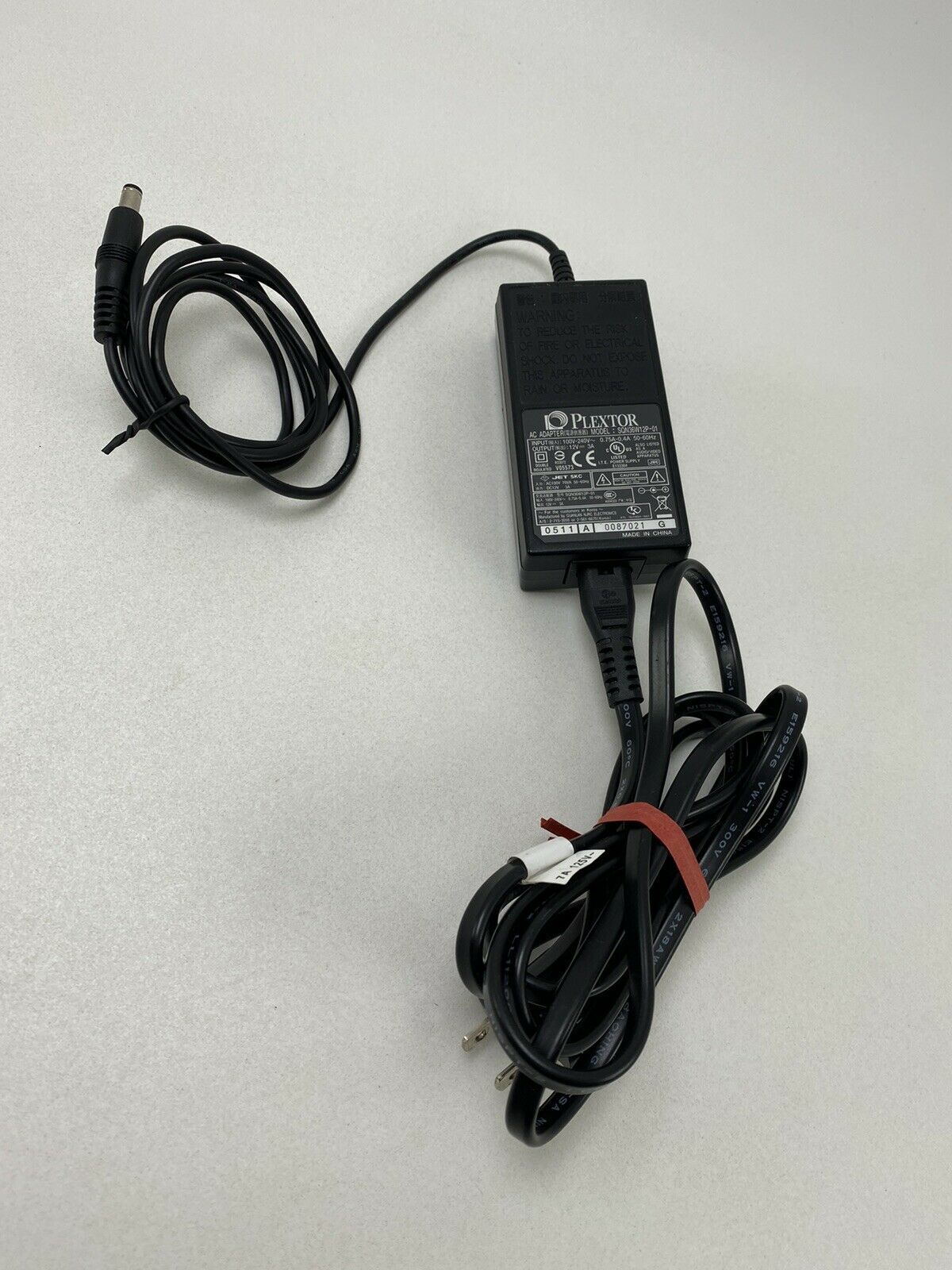 Plextor AC Adaptor Power Supply Charger Transformer Model SQN36W12P-01 12V 3A Compatible Brand: For Plextor Connection Plextor AC Adaptor Power Supply Charger Transformer Model SQN36W12P-01 12V 3A Compatible Brand: For Plextor Connection