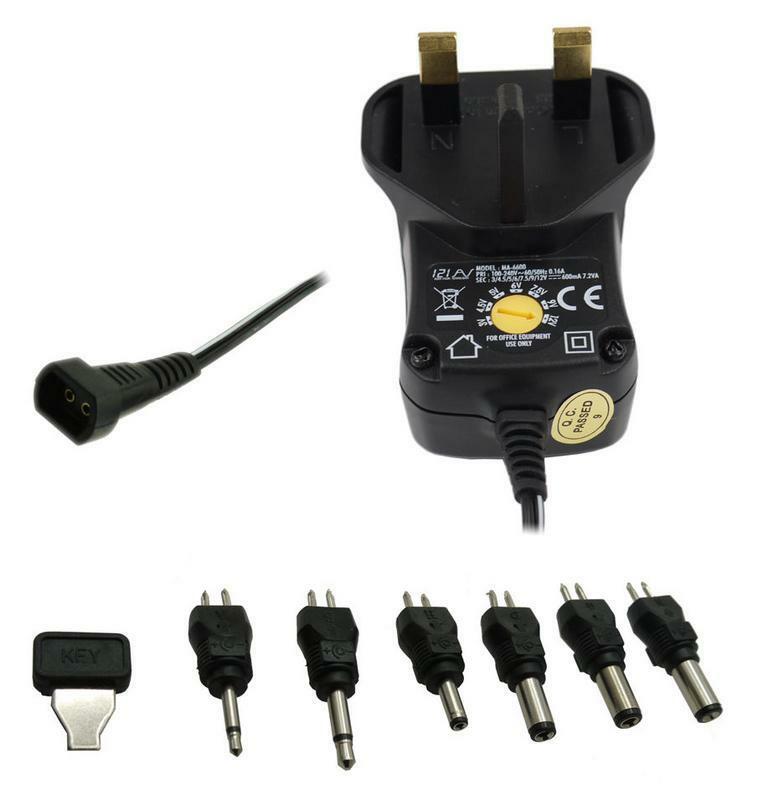 Trimline B102 500MA Uk 9v ac-dc power supply adapter plug Type: AC/DC Adapter Voltage Selection: Rotary Switch Brand Trimline B102 500MA Uk 9v ac-dc power supply adapter plug Type: AC/DC Adapter Voltage Selection: Rotary Switch Brand