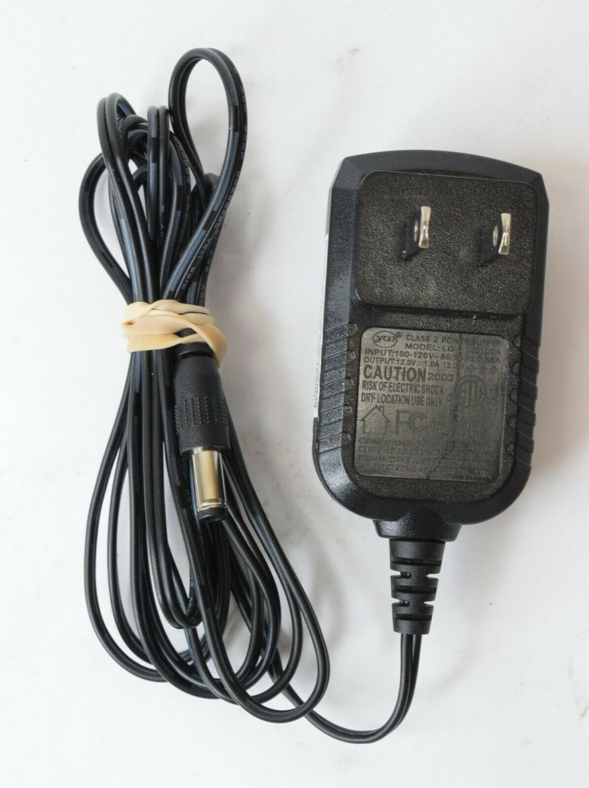 YW Class 2 Power Supply Adapter Unit LQ-L120100A 12V 1A 12W Type: Adapter Output Voltage: 12 V Features: Powered Brand YW Class 2 Power Supply Adapter Unit LQ-L120100A 12V 1A 12W Type: Adapter Output Voltage: 12 V Features: Powered Brand
