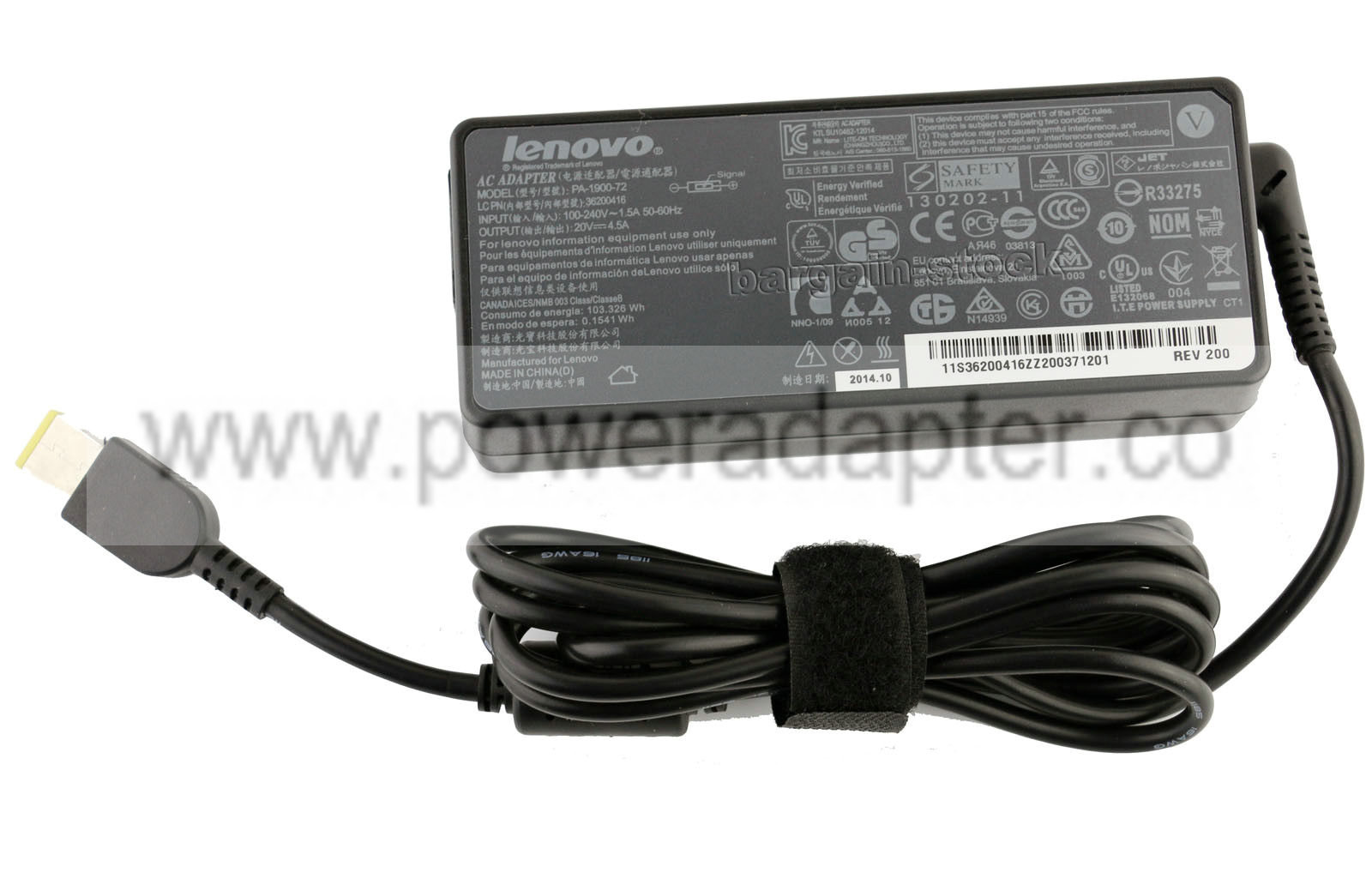 20V 4.5A 0B46994 Original AC Power Adapter For Lenovo Yoga 730-15IKB Slim 90W 20V 4.5A 0B46994 Original AC Power Adapter For Lenovo Yoga 730-15IKB Slim 90W