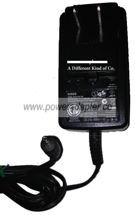 KINGS KSS15-050-2500 AC ADAPTER 5VDC 2500mA Used 0.9 x 3.4 x 7.1mm Straight Round Barrel Power Supply KINGS KSS15-050-2500 AC ADAPTER 5VDC 2500mA Used 0.9 x 3.4 x 7.1mm Straight Round Barrel Power Supply
