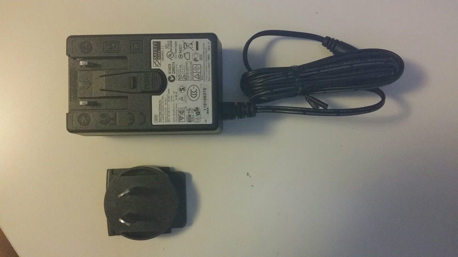 SEAGATE WD EXTERNAL HARD DRIVE AC ADAPTER POWER SUPPLY 12V 1.5A GENUINE SEAGATE WD EXTERNAL HARD DRIVE AC ADAPTER POWER SUPPLY 12V 1.5A GENUINE