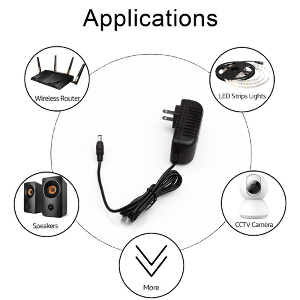 AC 100-240V to DC 12V 2A Power Supply Adapter Heavy-Duty LED Light Strip 24W SMD Product Description: Input: worldwide AC 100-240V to DC 12V 2A Power Supply Adapter Heavy-Duty LED Light Strip 24W SMD Product Description: Input: worldwide