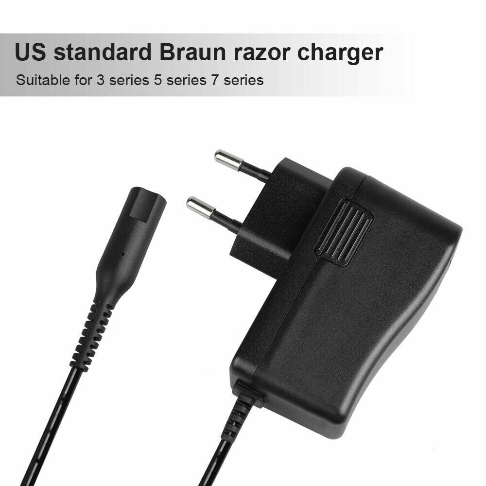 12V Charger Cord for Braun Razors Series 1 3 5 7 9 Electric Shaver Power Supply Specification Input: AC 100V-240V Outpu 12V Charger Cord for Braun Razors Series 1 3 5 7 9 Electric Shaver Power Supply Specification Input: AC 100V-240V Outpu