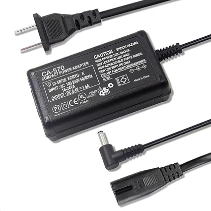 CA-570 AC Adapter Charger Compatible with Canon XA25, XA10, XA-20, XA30, HG20, XH-A1, XA-30, HF M31 HF S10 Vixia HF100, CA-570 AC Adapter Charger Compatible with Canon XA25, XA10, XA-20, XA30, HG20, XH-A1, XA-30, HF M31 HF S10 Vixia HF100,