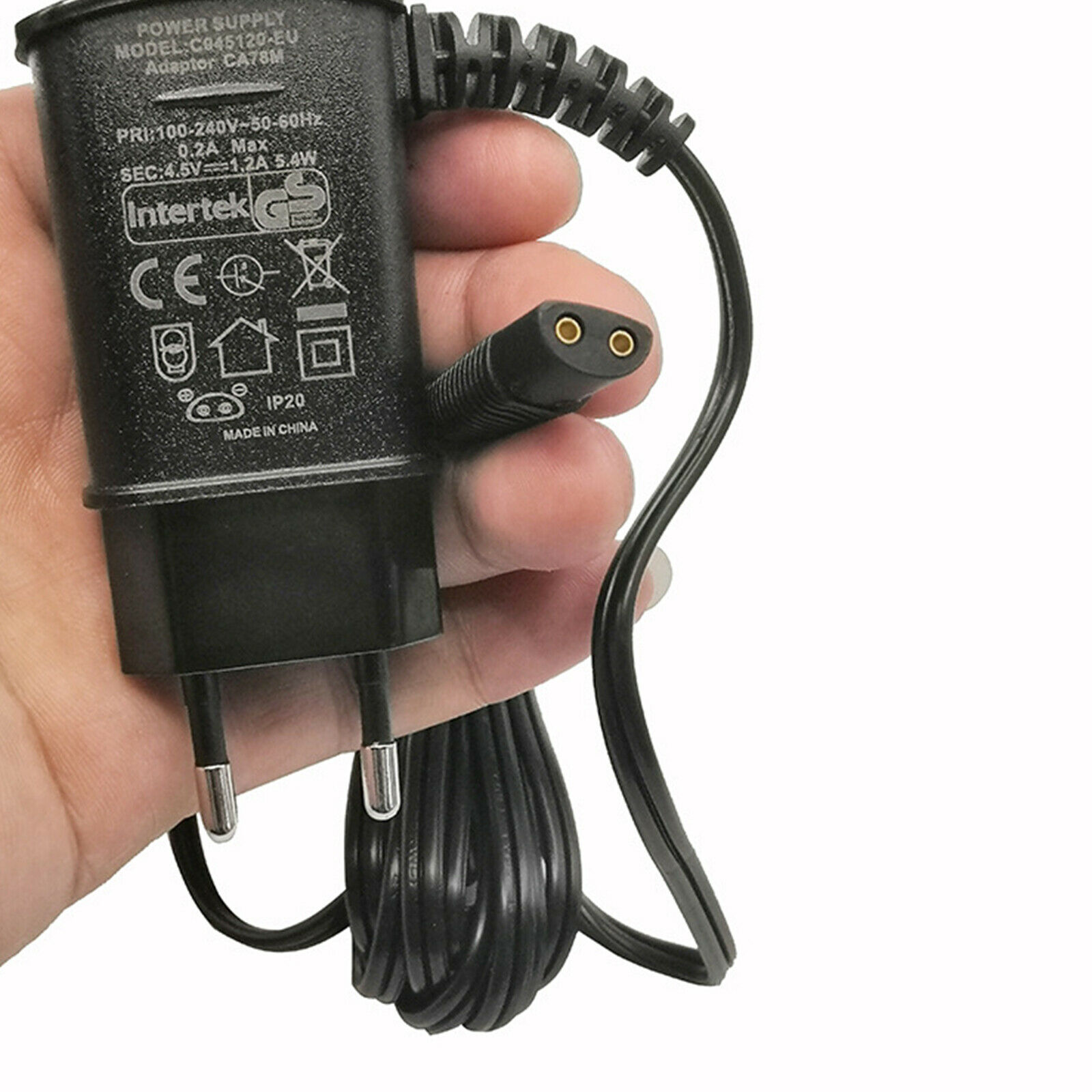 For Babyliss Pro Shaver Power Supply EU-Plug Power Adapter Shaver Razor Charger Brand: Unbranded Color: Black Countr For Babyliss Pro Shaver Power Supply EU-Plug Power Adapter Shaver Razor Charger Brand: Unbranded Color: Black Countr