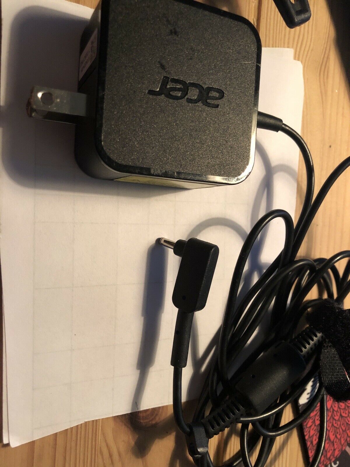 Power Cord Acer Chromebook CB3-532-C47C CB3-532-C32V OEM 45 Watt AC Adapter Type: AC/DC Adapter Features: Powered Ou Power Cord Acer Chromebook CB3-532-C47C CB3-532-C32V OEM 45 Watt AC Adapter Type: AC/DC Adapter Features: Powered Ou
