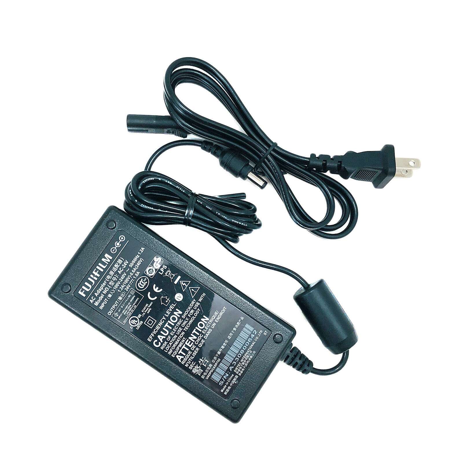New Genuine Fujifilm AC-24V AC Adapter Charger 24V 1.8A 43W OEM w/PC Connection Split/Duplication: Not Specified Type: New Genuine Fujifilm AC-24V AC Adapter Charger 24V 1.8A 43W OEM w/PC Connection Split/Duplication: Not Specified Type: