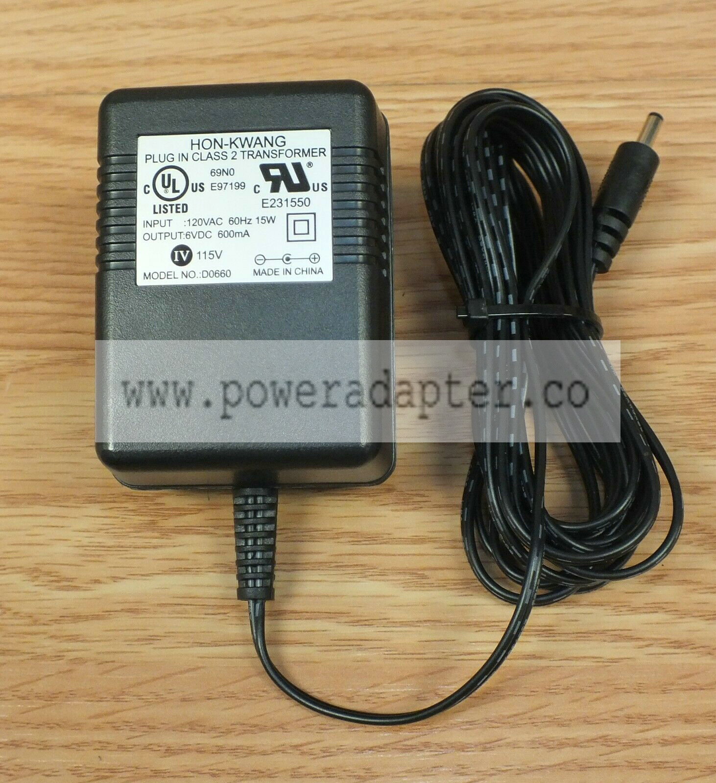 HON-KWANG (D0660) AC Power Adapter Supply For Polar Care Cube Kodiak **READ** Model: D0660 Type: AC/AC Adapter Modif HON-KWANG (D0660) AC Power Adapter Supply For Polar Care Cube Kodiak **READ** Model: D0660 Type: AC/AC Adapter Modif