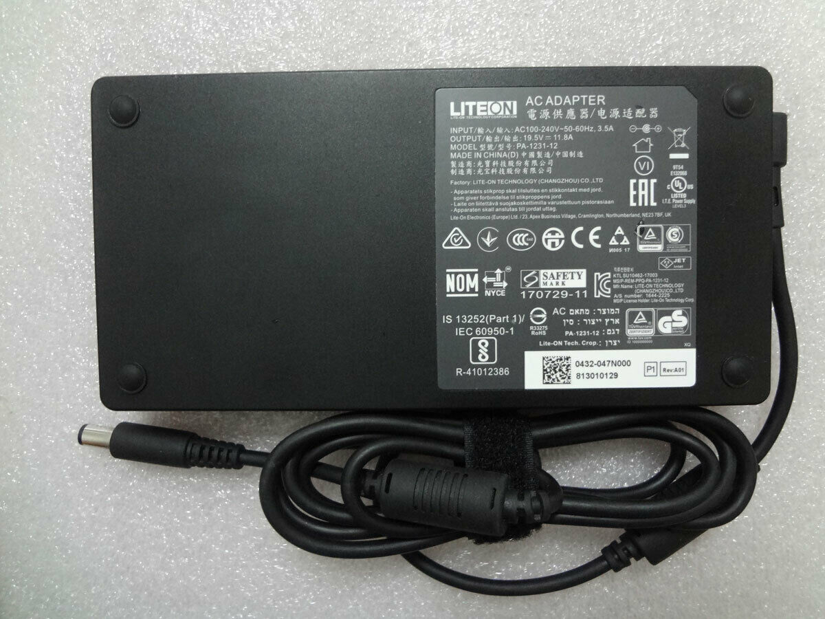 Genuine Slim LITEON 19.5V 11.8A 230W PA-1231-12 For Intel NUC 8 VR NUC8i7HVK OEM Compatible Brand: For Intel Compatib Genuine Slim LITEON 19.5V 11.8A 230W PA-1231-12 For Intel NUC 8 VR NUC8i7HVK OEM Compatible Brand: For Intel Compatib