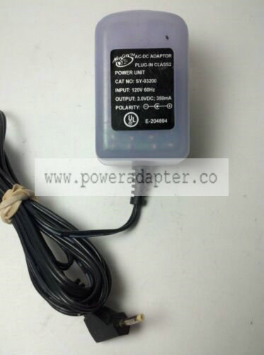 MadCat Class 2 Plug-in AC/DC Adaptor Model SY-03200 Power Unit with DC 3.0V - 35 Brand: MadCat MPN: SY-03200 Model: MadCat Class 2 Plug-in AC/DC Adaptor Model SY-03200 Power Unit with DC 3.0V - 35 Brand: MadCat MPN: SY-03200 Model:
