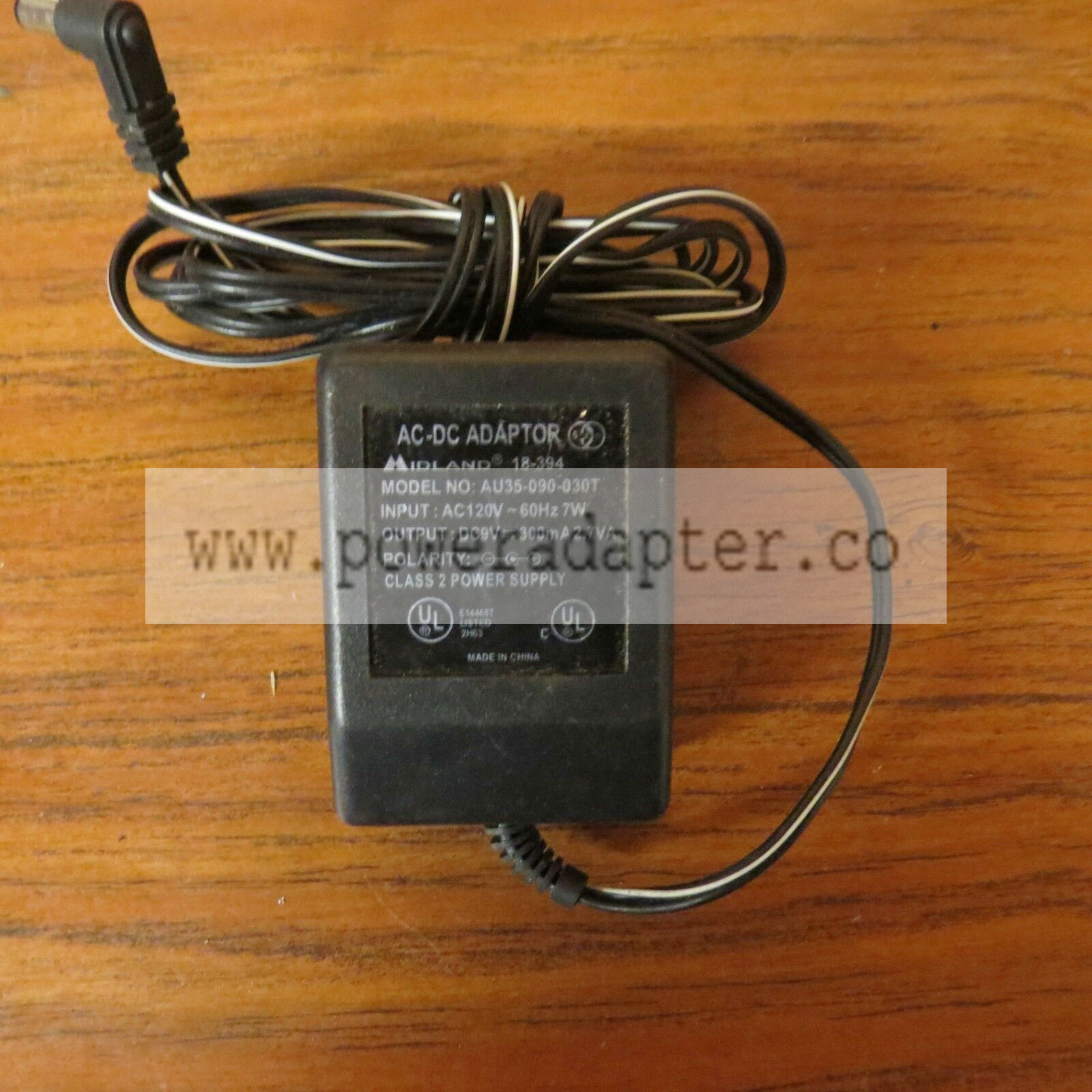 Midland LXADP AC Adapter Power Supp 9v 300ma Midland LXADP AC Adapter Power Supp Type: AC Adapter Power Supply Model: Midland LXADP AC Adapter Power Supp 9v 300ma Midland LXADP AC Adapter Power Supp Type: AC Adapter Power Supply Model: