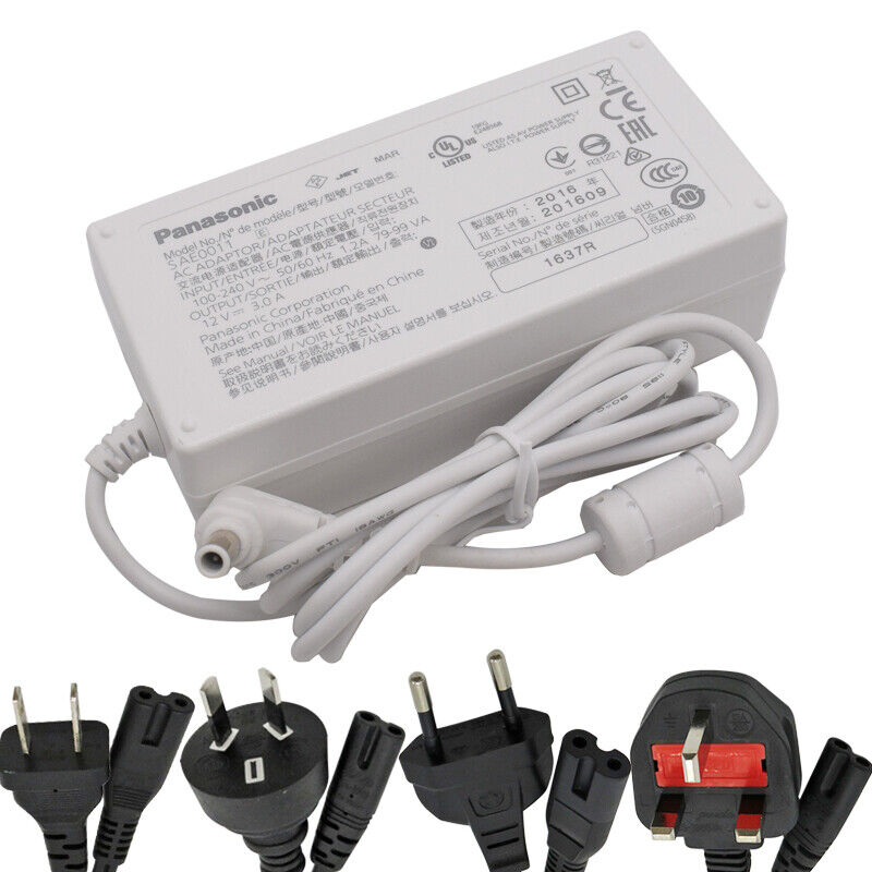 Panasonic Power Supply Adapter White For Panasonic SAE0011BKT1 PT-DW830 AW-HE50 Model: SAE0011BKT1 Modified Item: No Panasonic Power Supply Adapter White For Panasonic SAE0011BKT1 PT-DW830 AW-HE50 Model: SAE0011BKT1 Modified Item: No