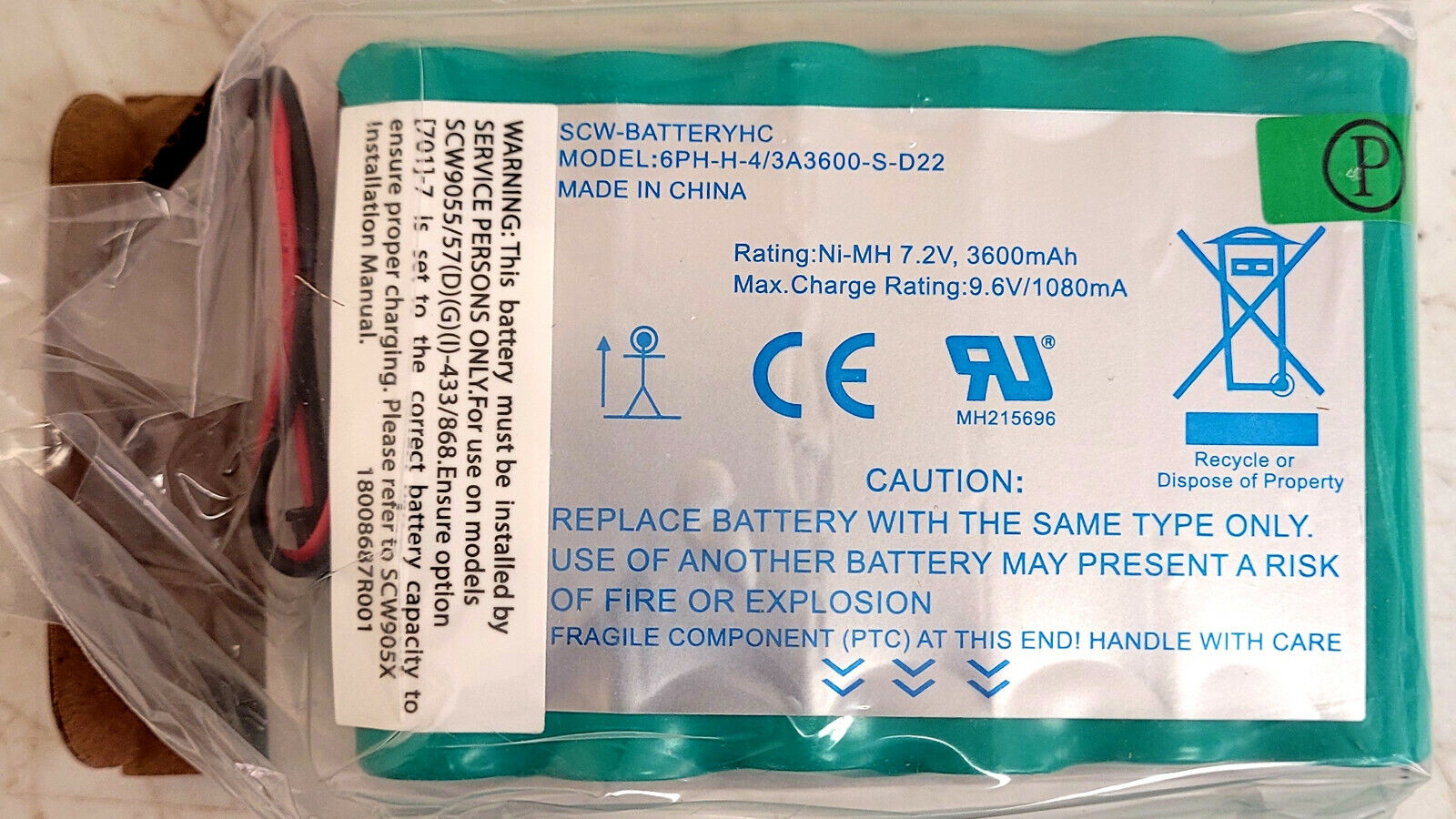 Brand New 2022 DSC IMPASSA 9057 Alarm Panel Battery SCW-BATTERYHC 7.2 V 3600mAh Model DSC 9057 battery Modified Item No Brand New 2022 DSC IMPASSA 9057 Alarm Panel Battery SCW-BATTERYHC 7.2 V 3600mAh Model DSC 9057 battery Modified Item No
