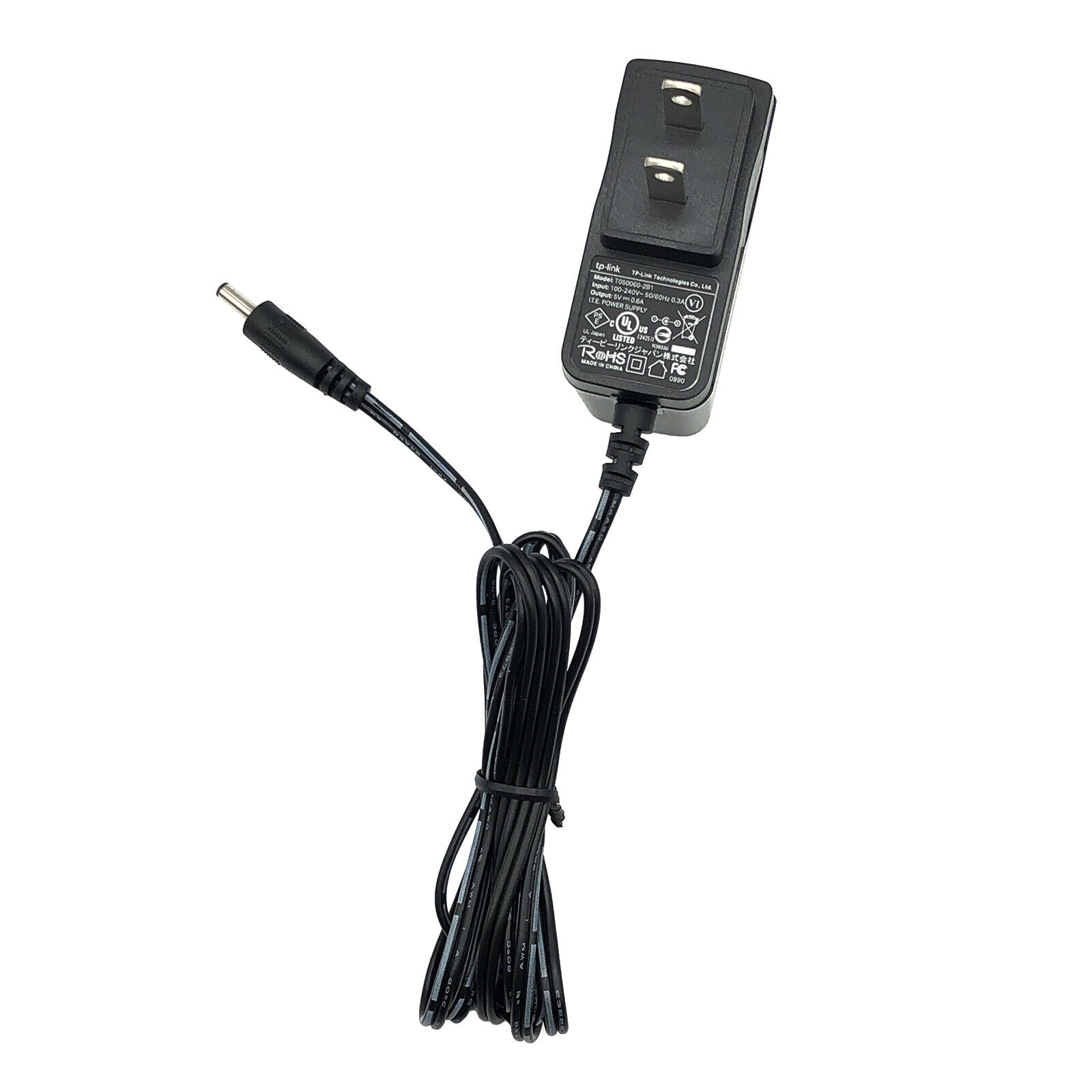 Genuine TP-Link 3.5x1.35mm Power Supply TO50060-2B1 AC/DC Adapter 5V 0.6A Connection Split/Duplication: 1:2 Type: AC Genuine TP-Link 3.5x1.35mm Power Supply TO50060-2B1 AC/DC Adapter 5V 0.6A Connection Split/Duplication: 1:2 Type: AC