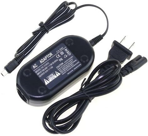 AC Power Supply Adapter Charger for Canon ZR800 ZR830 ZR850 ZR900 ZR930 ZR950 ZR960 - Replacement for CA-590, US Plug C AC Power Supply Adapter Charger for Canon ZR800 ZR830 ZR850 ZR900 ZR930 ZR950 ZR960 - Replacement for CA-590, US Plug C