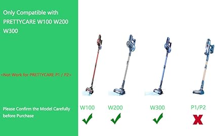 AC DC Power Adapter Charger Cord Compatible with PRETTYCARE W100 W200 W300 Cordless Vacuum Cleaner Power Cord Connectiv AC DC Power Adapter Charger Cord Compatible with PRETTYCARE W100 W200 W300 Cordless Vacuum Cleaner Power Cord Connectiv