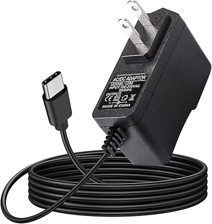 12V AC/DC Adapter USB-C Power Cord Compatible for AVAPOW A58 A68 A28 A08 A18 4000A 6000A 2000A 3000A Car Jump Starter Po 12V AC/DC Adapter USB-C Power Cord Compatible for AVAPOW A58 A68 A28 A08 A18 4000A 6000A 2000A 3000A Car Jump Starter Po