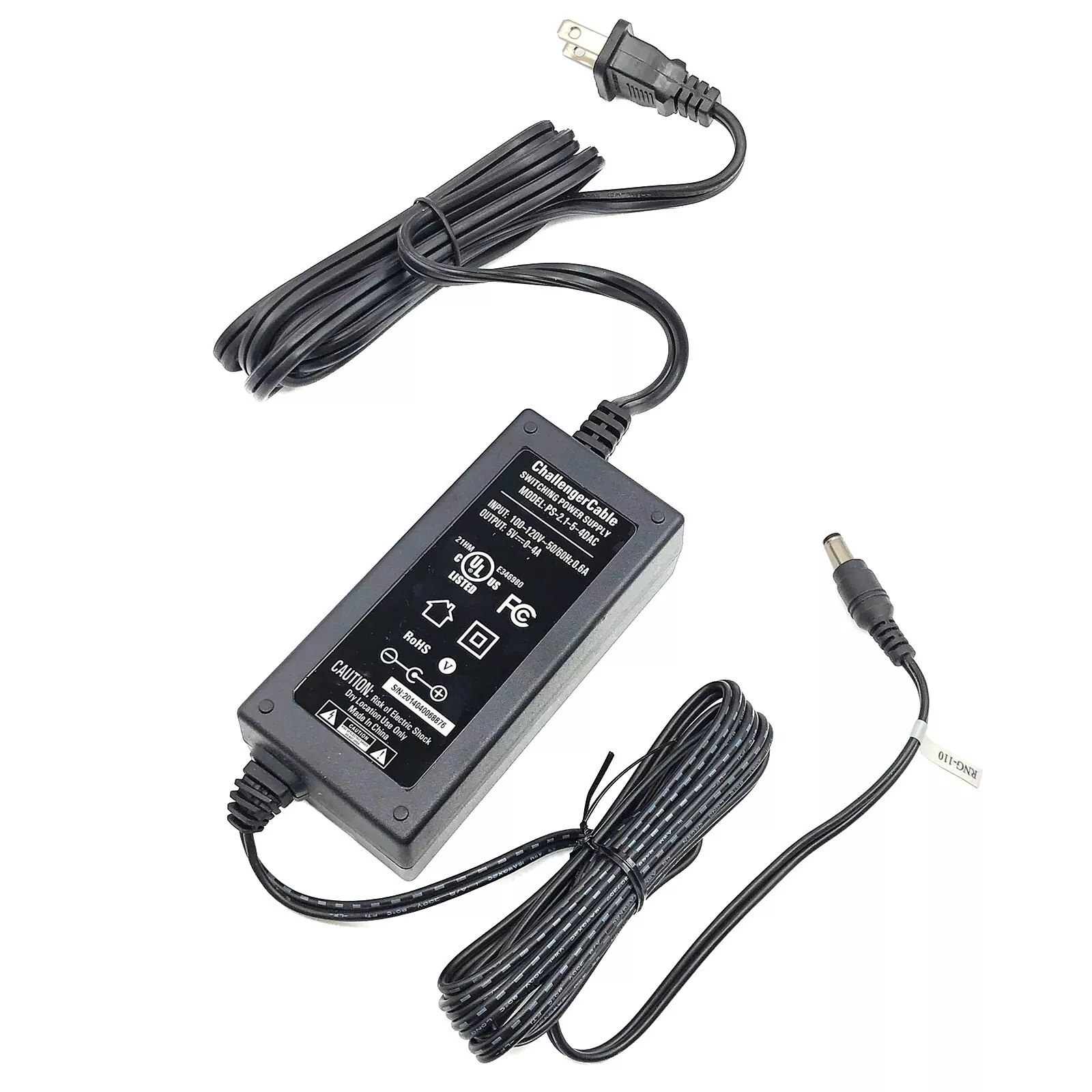 New Digi 5v DC 2A 2.5mm AC power charger adapter 76000934 Item condition brand new Brand ChallengerCable Connectors 5.5 New Digi 5v DC 2A 2.5mm AC power charger adapter 76000934 Item condition brand new Brand ChallengerCable Connectors 5.5