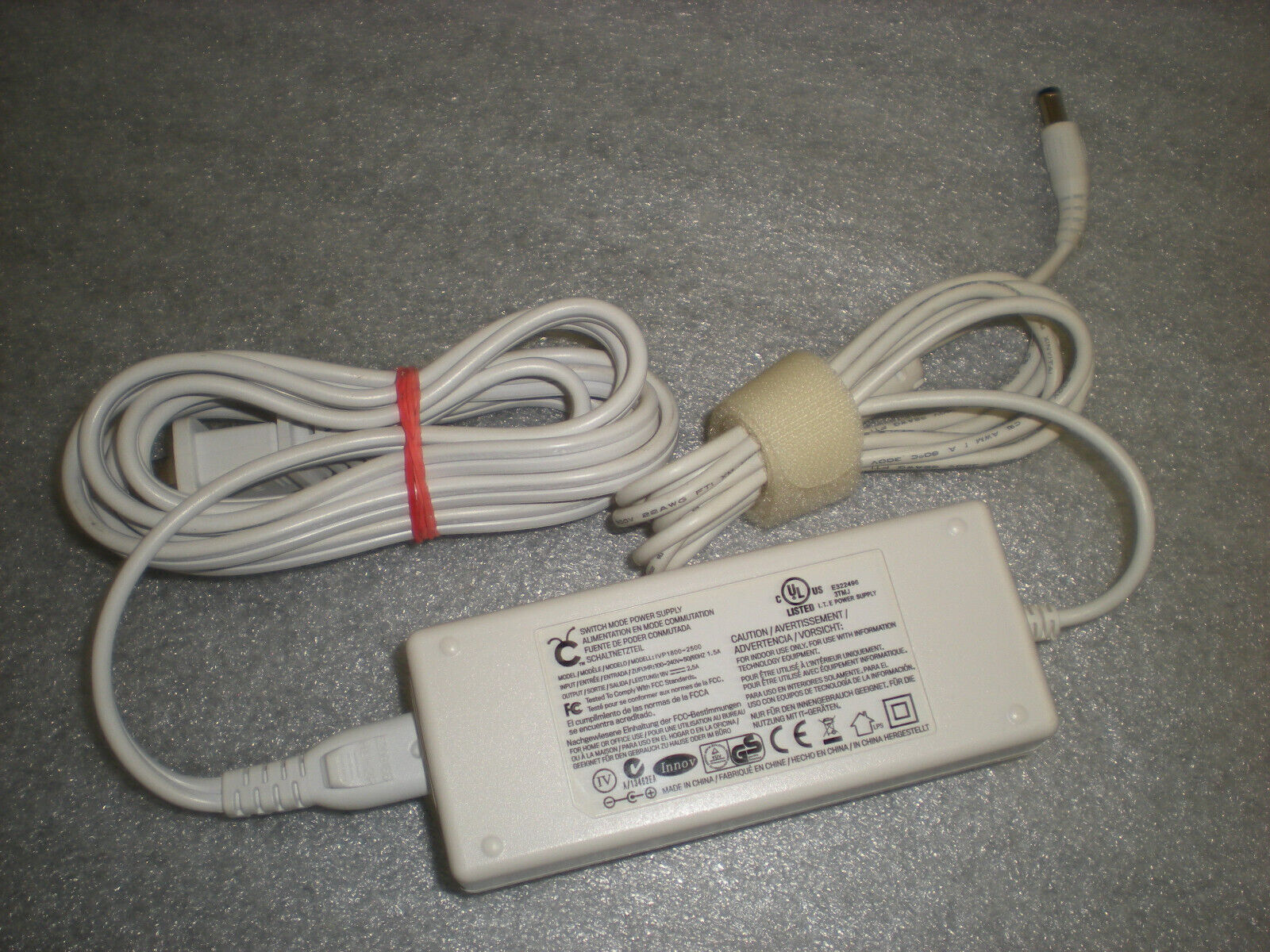 new Genuine Cricut Switch Mode Power Supply Adapter 18V 2.5A Cord Model IVP1800-2500 Brand: cricut Type: AC/AC Adap new Genuine Cricut Switch Mode Power Supply Adapter 18V 2.5A Cord Model IVP1800-2500 Brand: cricut Type: AC/AC Adap