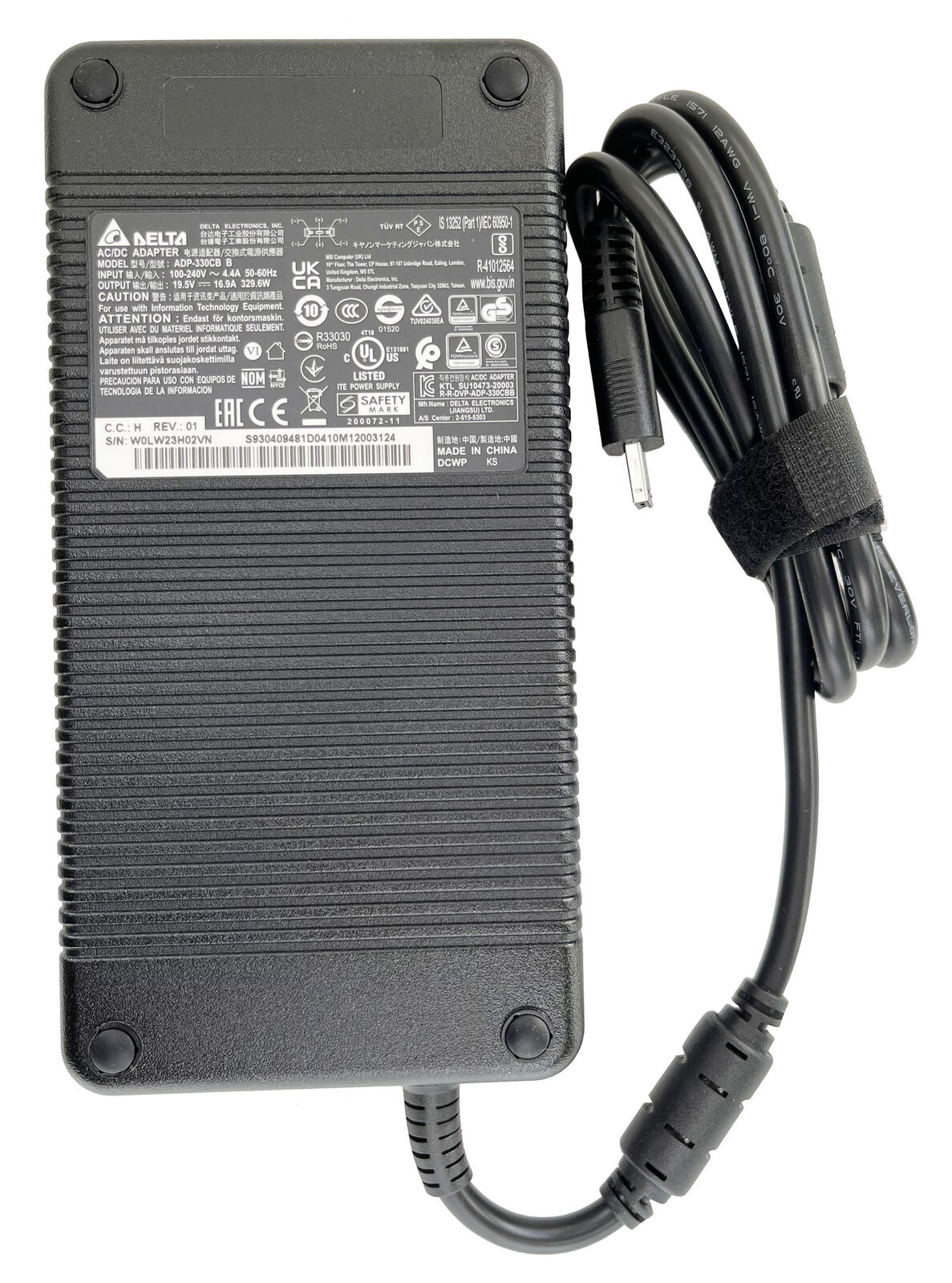 Compatible Brand: For ASUS Condition: Brand New AC Input: 100~240C AC 50/60Hz universal DC Output: 19.5V 16.9A 330W Conn Compatible Brand: For ASUS Condition: Brand New AC Input: 100~240C AC 50/60Hz universal DC Output: 19.5V 16.9A 330W Conn