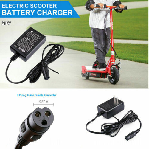 29.4V 1A Electric Scooter Battery Charger for Razor E100 E125 E200 E300 US Plug· Brand Unbranded Type Mains Charger Bat 29.4V 1A Electric Scooter Battery Charger for Razor E100 E125 E200 E300 US Plug· Brand Unbranded Type Mains Charger Bat