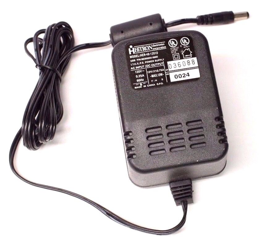 Hitron HER-48-12010 AC DC Power Supply Adapter Charger Output 12V 1A 1000mA Type: AC/DC Adapter MPN: Does Not Apply Hitron HER-48-12010 AC DC Power Supply Adapter Charger Output 12V 1A 1000mA Type: AC/DC Adapter MPN: Does Not Apply