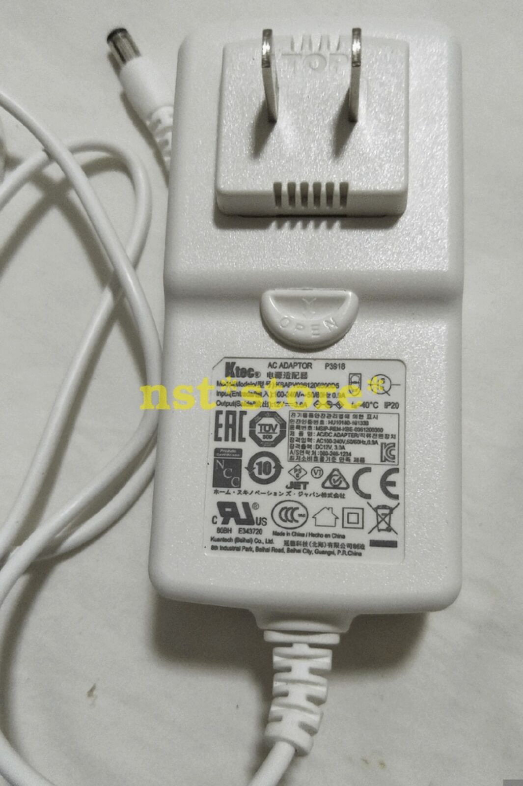 Hair removal machine charger 2.0 Laser hair removal instrument power adapter Brand Unbranded/Generic Herstellernummer 1 Hair removal machine charger 2.0 Laser hair removal instrument power adapter Brand Unbranded/Generic Herstellernummer 1