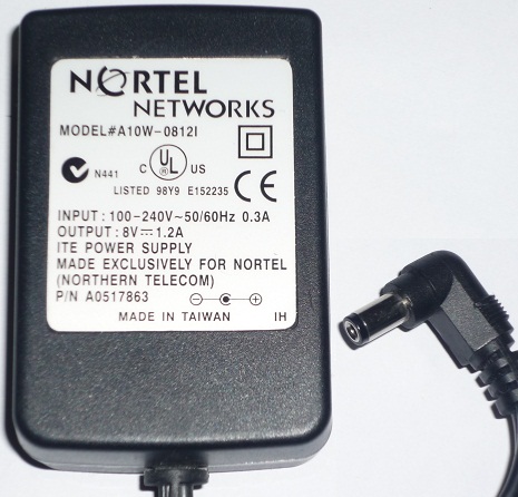 Nortel Model A10W-0812l ITE Power Supply Nortel Model A10W-0812l ITE Power Supply